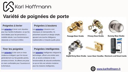 Poignées de porte
