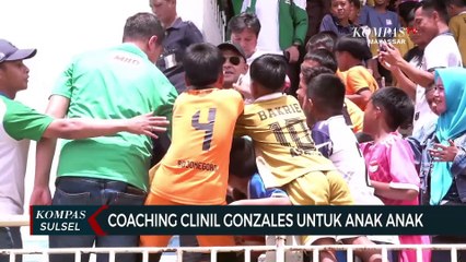 Coaching Clinil Gonzales Untuk Anak Anak