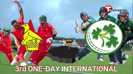 Highlights | Zimbabwe vs Ireland | 3rd ODI | Ireland tour of Zimbabwe