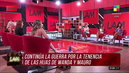 Otro escandaloso audio entre Wanda Nara, Mauro Icardi y sus hijas