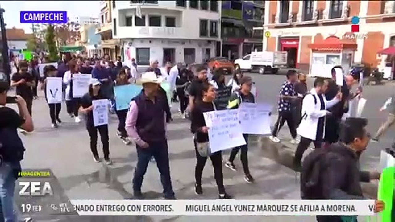 Gremio veterinario marcha y exige justicia para el Dr. Héctor Hernández Cañas