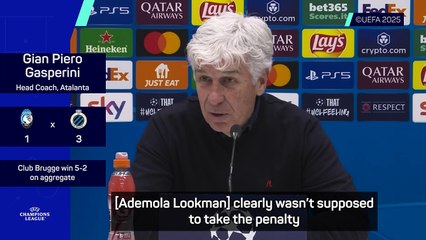 'Lookman one of the worst penalty takers I've ever seen!' - Gasperini