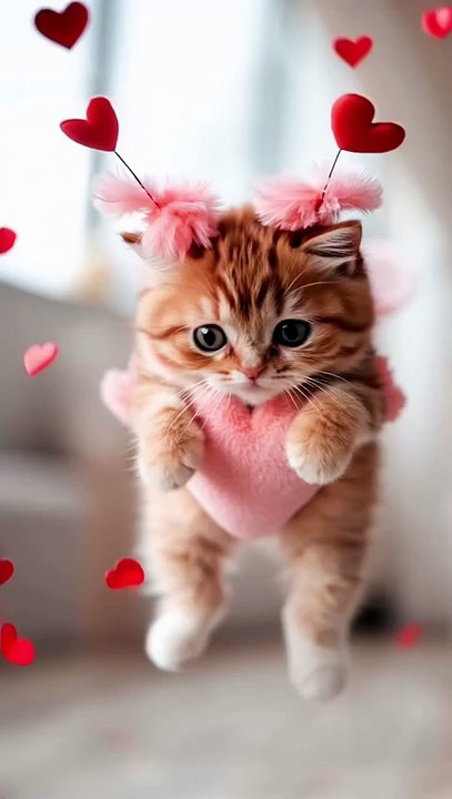 Adorable tiny cupid