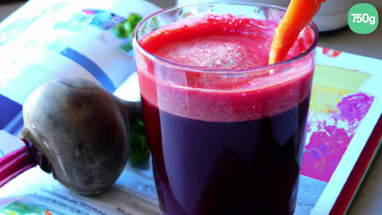 Jus vivifiant betterave-carotte-gingembre