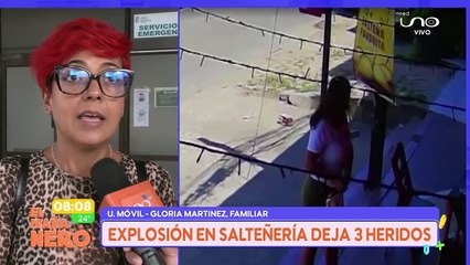 scz habla familiar de joven quemado en explosión en restaurante en la Santos Dumont