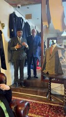 Savile Row of the North: Famous tailor Raymond Lister dies aged 86 and has room named after him inside IK Collections: