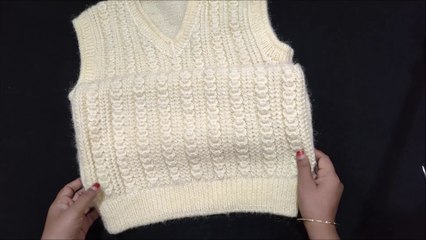 gents half sweater ki design #sweater ki bunai #knitting design #bunai ke design #bacchon ke sweater