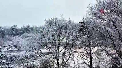 Kar İstanbul'a aniden bastırdı! Kartpostallık görüntüler ortaya çıktı!