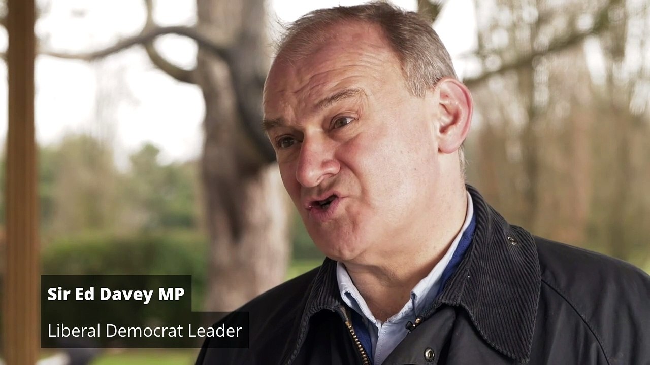 Davey: Tories and Farage are Trump 'boot-lickers'