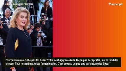 Quelques jours avant de les présider, Catherine Deneuve ne ménage pas les César : "C'est devenu un peu une..."