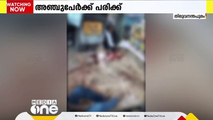 തിരുവനന്തപുരത്ത് ടോറസ് ലോറി കടയിലേക്ക് പാഞ്ഞുകയറി അഞ്ച് പേർക്ക് പരിക്കേറ്റു