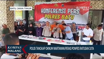 Peras Pengurus Ponpes Ratusan Juta Rupiah, Oknum Wartawan Ditangkap Polisi