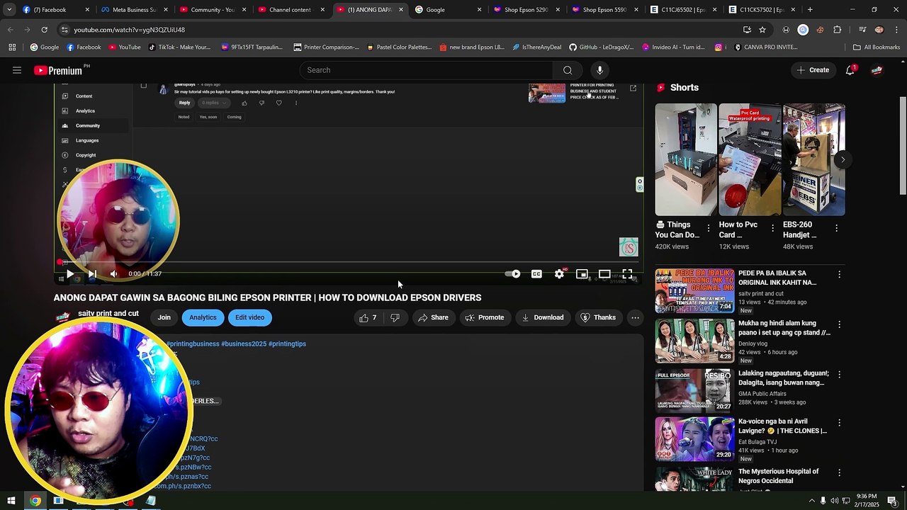 NEED PA BA NG CD / DVD DRIVE SA PAG INSTALL PARA MAGAMIT ANG ATING EPSON PRINTER ?