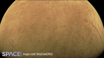 Jupiter's Moon Europa Captured By Juno Spacecraft In Close Flyby