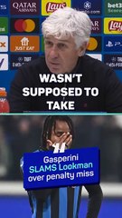‘WORST penalty taker!’ - Gasperini slams Lookman