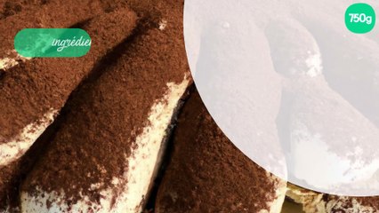 Tiramisu façon Mont Blanc