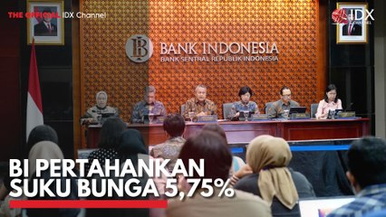 BI Pertahankan Suku Bunga 5,75%