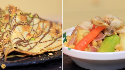 Couscous Marocain, Crêpes aux fruits secs - Koujinetna haka 4 Ep 79