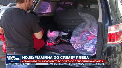 “Mainha do crime”: criminosa fornecia armas e comprava produtos roubados