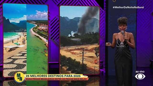 25 melhores destinos para 2025: duas praias brasileiras estão entre as mais belas | Melhor da Noite