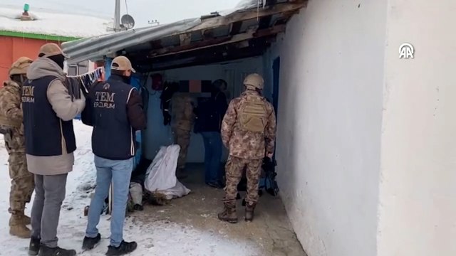 Erzurum'da terör propagandası iddiasıyla 1 zanlı tutuklandı