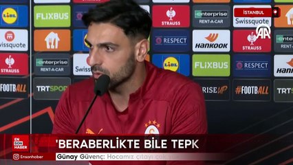 Günay Güvenç: Beraberlikte bile tepki geliyor
