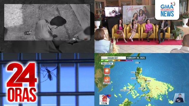 24 Oras: (Part 2) 5-anyos na bata, tinangka umanong dukutin ng isang lalaki; DOH: Palit-basura imbes na palit-lamok na lang; challenging na kontrabida role ni Camille Prats sa Mommy Dearest, mapapanood na simula sa Lunes, atbp.