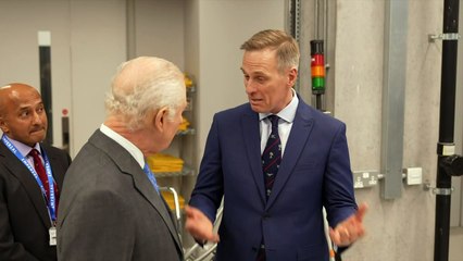 King learns about treatments for soldiers in Ukraine