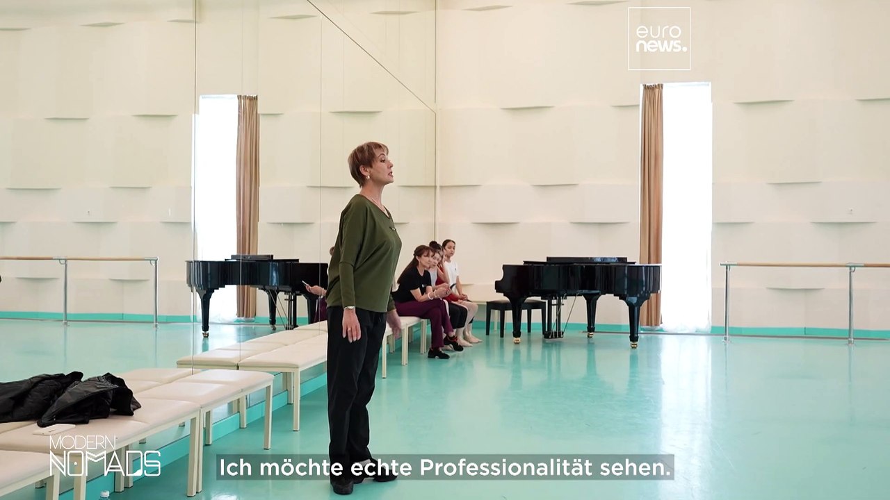 Lernen Sie die aufstrebenden Stars des Balletts in der Weltklasse-Akademie Astanas kennen