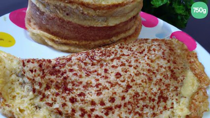 Crêpe Dukan, type pancake