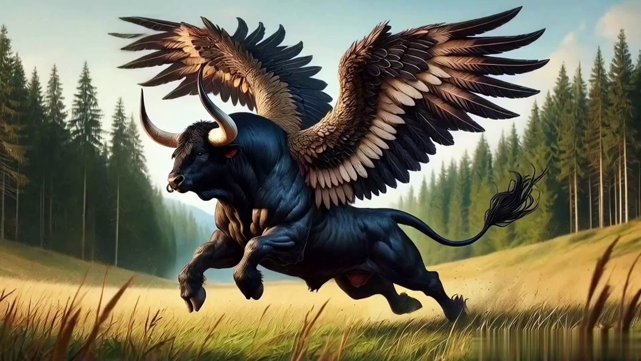 Toro volando