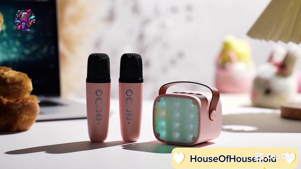 Mini Karaoke Machine for Kids & Adult, 4-12 Years Old Girls Christmas Birthday Gift for Girls & Boys, Karaoke Toys Gifts for Girls Ages 4, 5, 6, 7, 8, 9, 10, 12 +Year Old Birthday Party