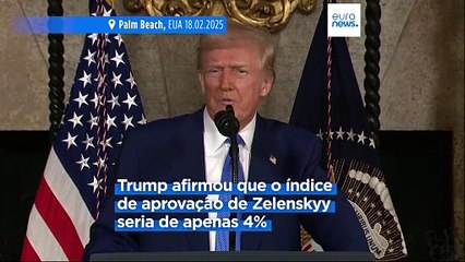 Índice de aprovação de Zelenskyy aumenta para 57%, desmentindo alegações de Trump