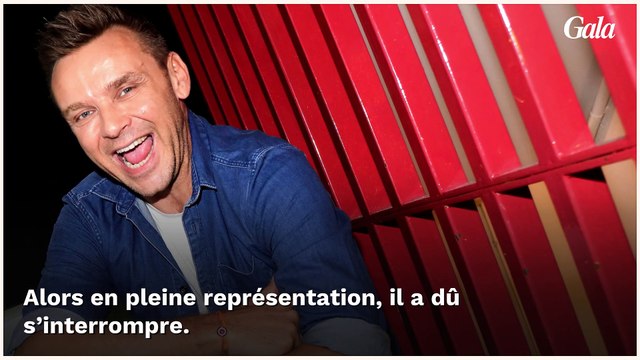 GALA VIDEO - Jeanfi Janssens face à une frayeur en plein spectacle : “Il fallait vraiment évacuer”