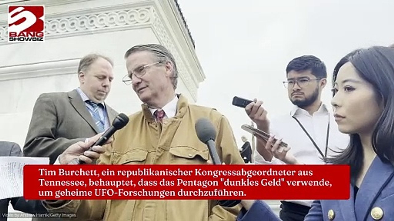 US-UFO-Whistleblower Tim Burchett will Beweise gesehen haben