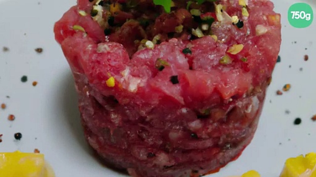 Tartare d'espadon