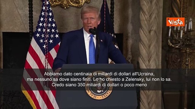 Trump: Dove sono finiti i miliardi di dollari inviati all'Ucraina?