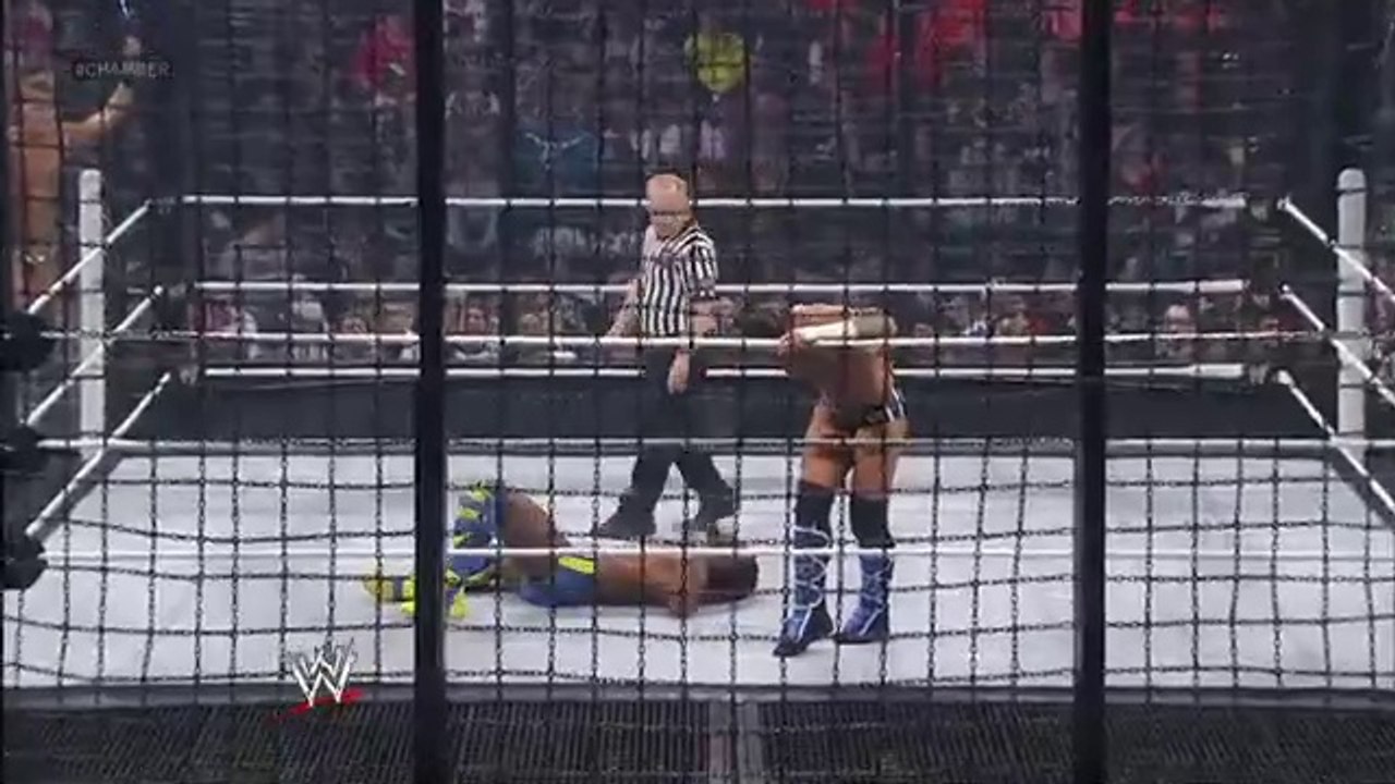 FULL MATCH CM Punk defends WE Title inside Elimination Chamber Elimination Chamber 2012