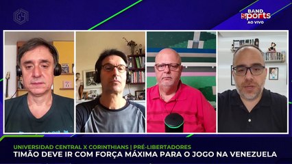 EXPECTATIVA PARA CORINTHIANS X UNIVERSIDADE CENTRAL HOJE | G4