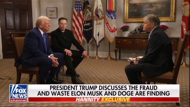 Trump y Musk presumen de miles de millones de dólares en recortes en la Administración Pública