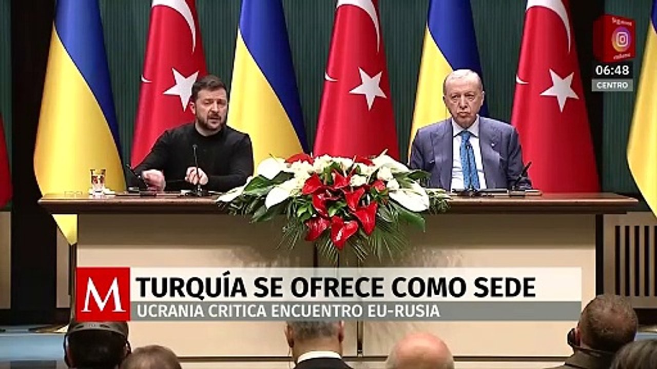 Zelenski critica reunión Rusia-EU: "No pueden poner fin a la guerra en Ucrania sin Ucrania"