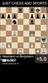 J. Neumann checkmates Bergmann with the Bishop