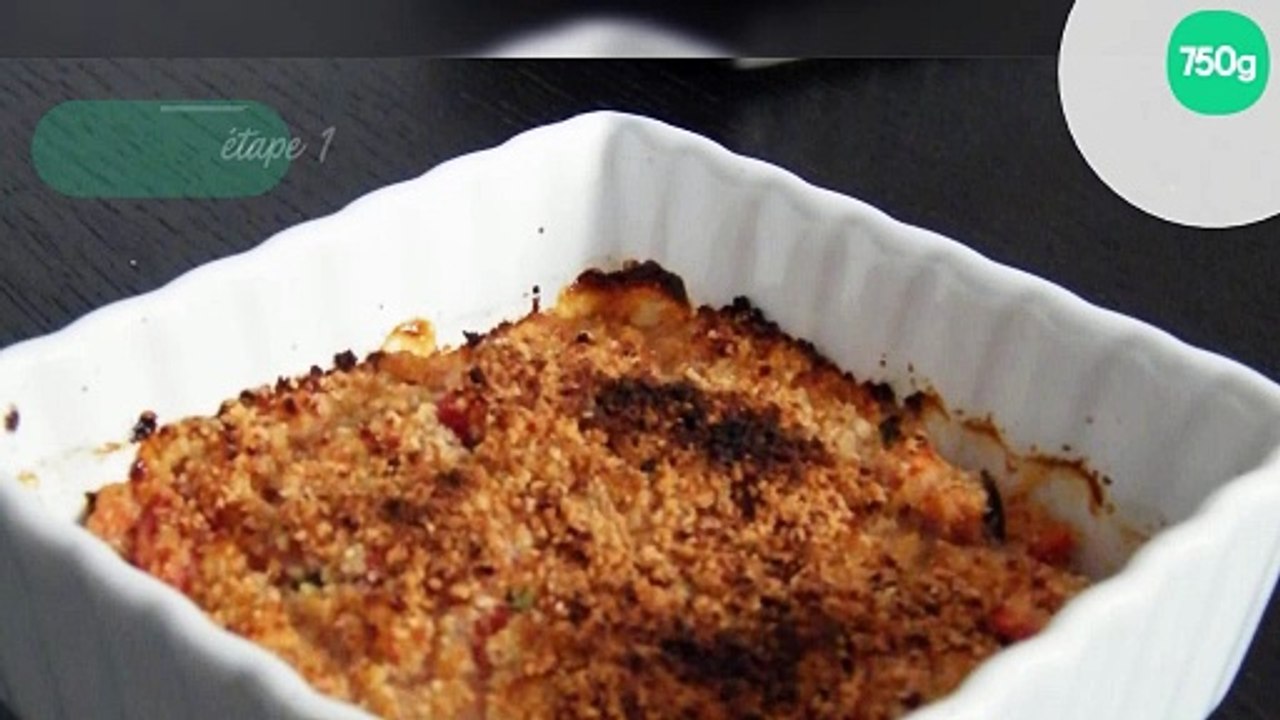 Crumble de thon