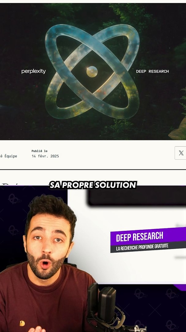 PERPLEXITY ECRASE CHATGPT GRATUITEMENT ! 🤖 #perplexity #deepresearch #actusia #chatgpt
