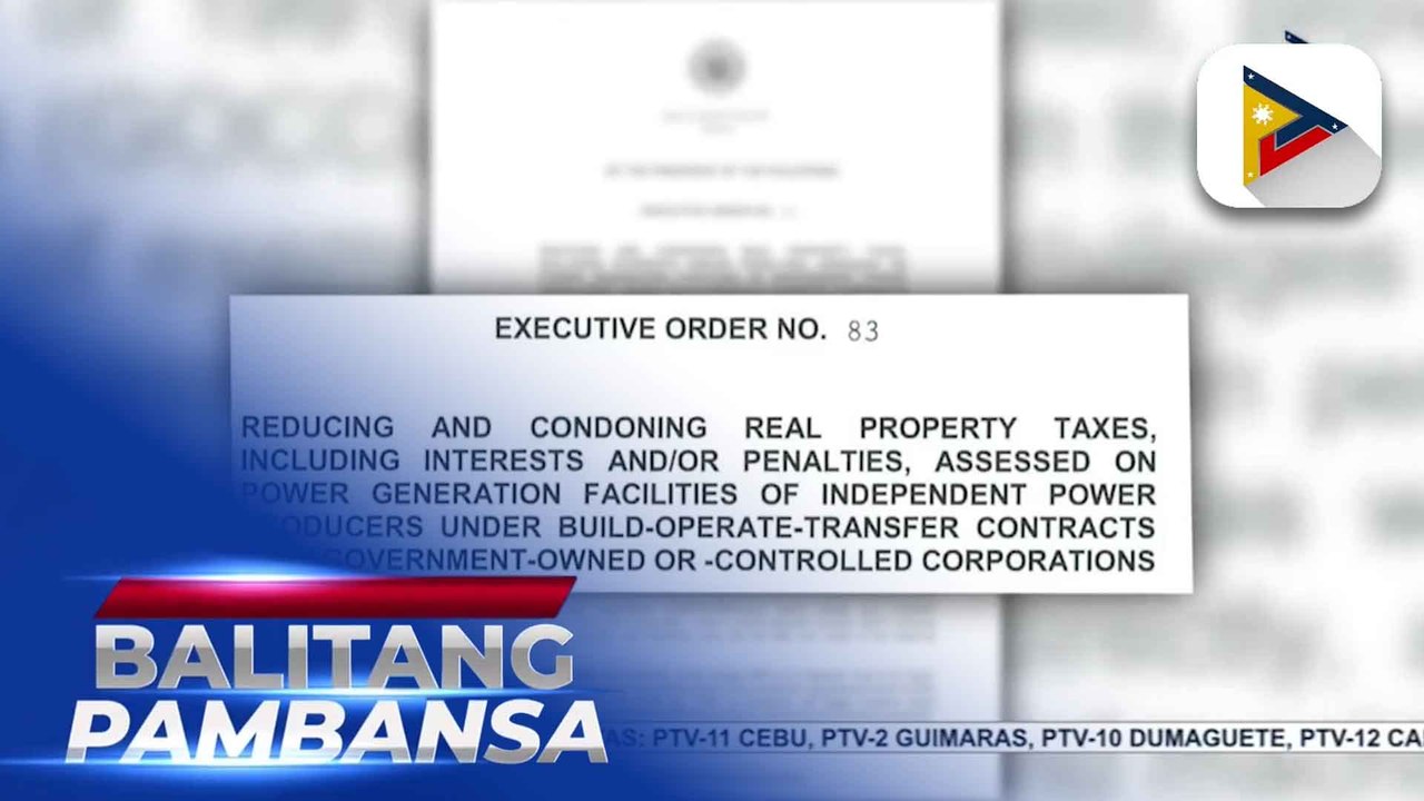 PBBM signs EO 83 to ensure affordable, stable p...