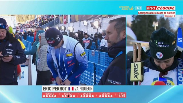 Perrot : « Juste l'impression d'avoir fait du bon boulot » - Biathlon - Mondiaux (H)