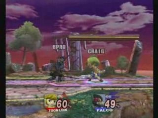 SSBB: Craig (Toon Link) vs BPro (Falco)