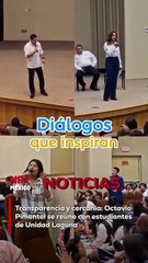 El rector Octavio Pimentel continúa con su política de cercanía y transparencia, reuniéndose con estudiantes de la Unidad Laguna en una sesión de Diálogos que Inspiran