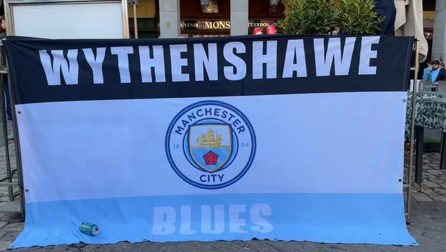 El enseñamiento contra Vinicius no cesa: ofensiva pancarta de los fans del City