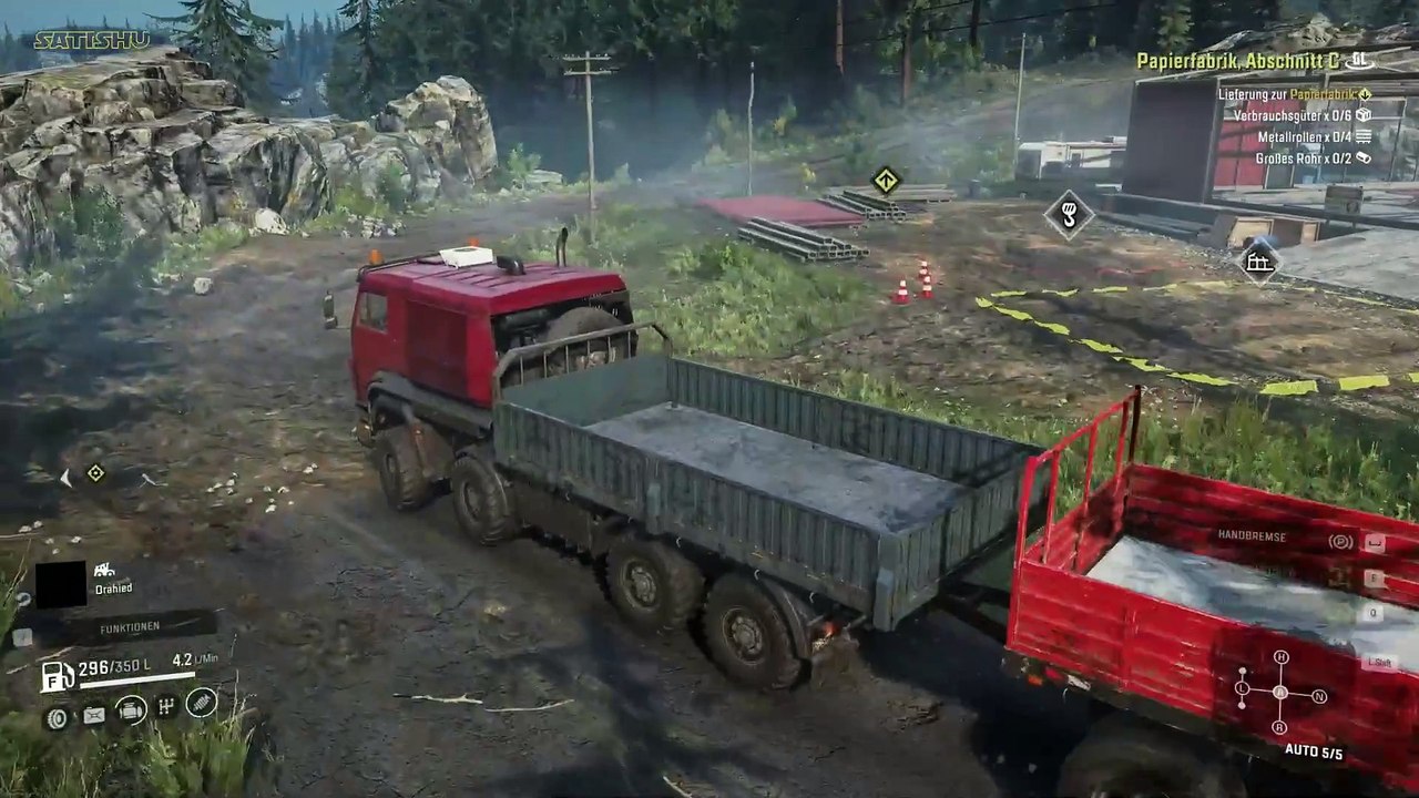 Verbrauchsgüter für die Papierfabrik, Abschnitt C. | SnowRunner | Ep. 34